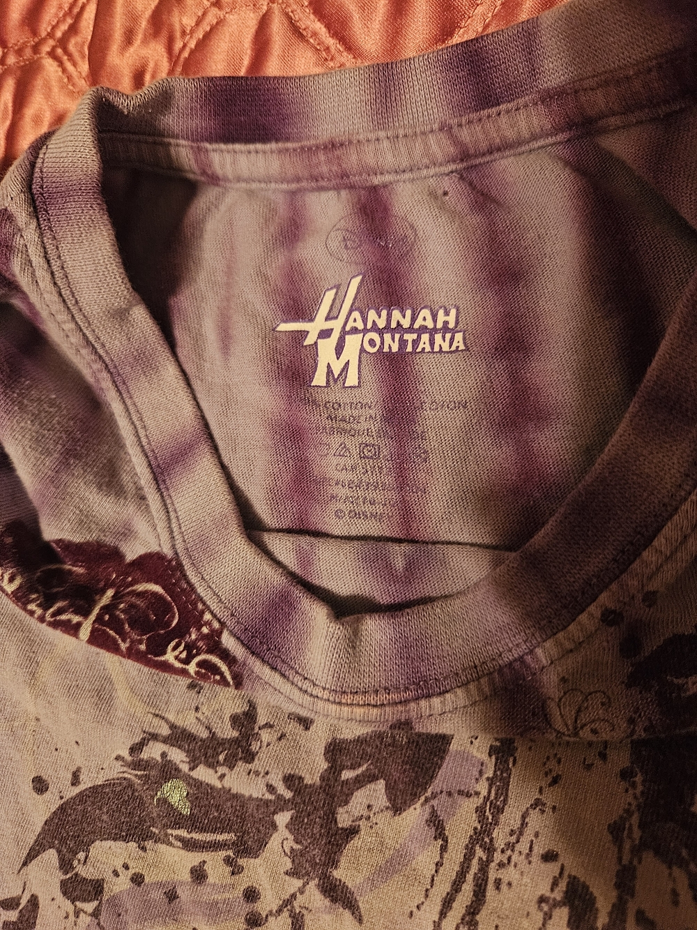 2000s Y2K Hannah Montana Baby Tee - Picture 3 of 4